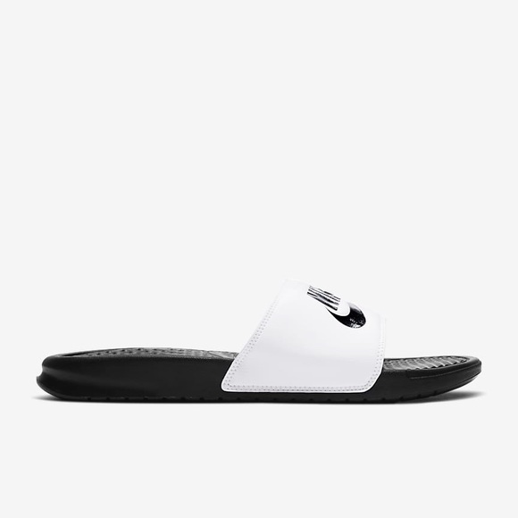 New In Box Mens Nike Benassi Signature Logo Slide Sandals Multiple Sizes - Picture 5 of 5